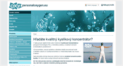 Desktop Screenshot of personaloxygen.eu